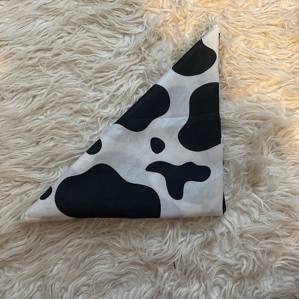 cow print bandana from shein